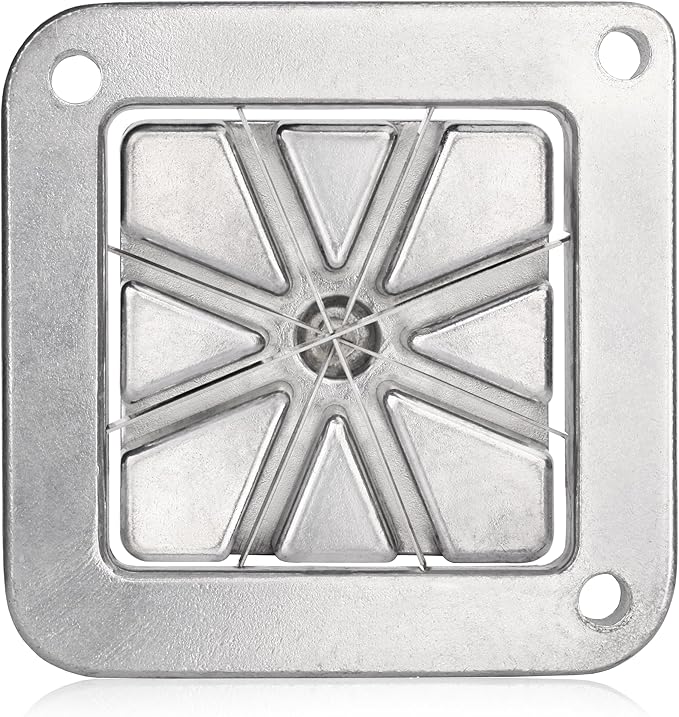 New Star Foodservice 37364 French Fry Cutter Replacement Pushing Plate, 1/4", Metallic