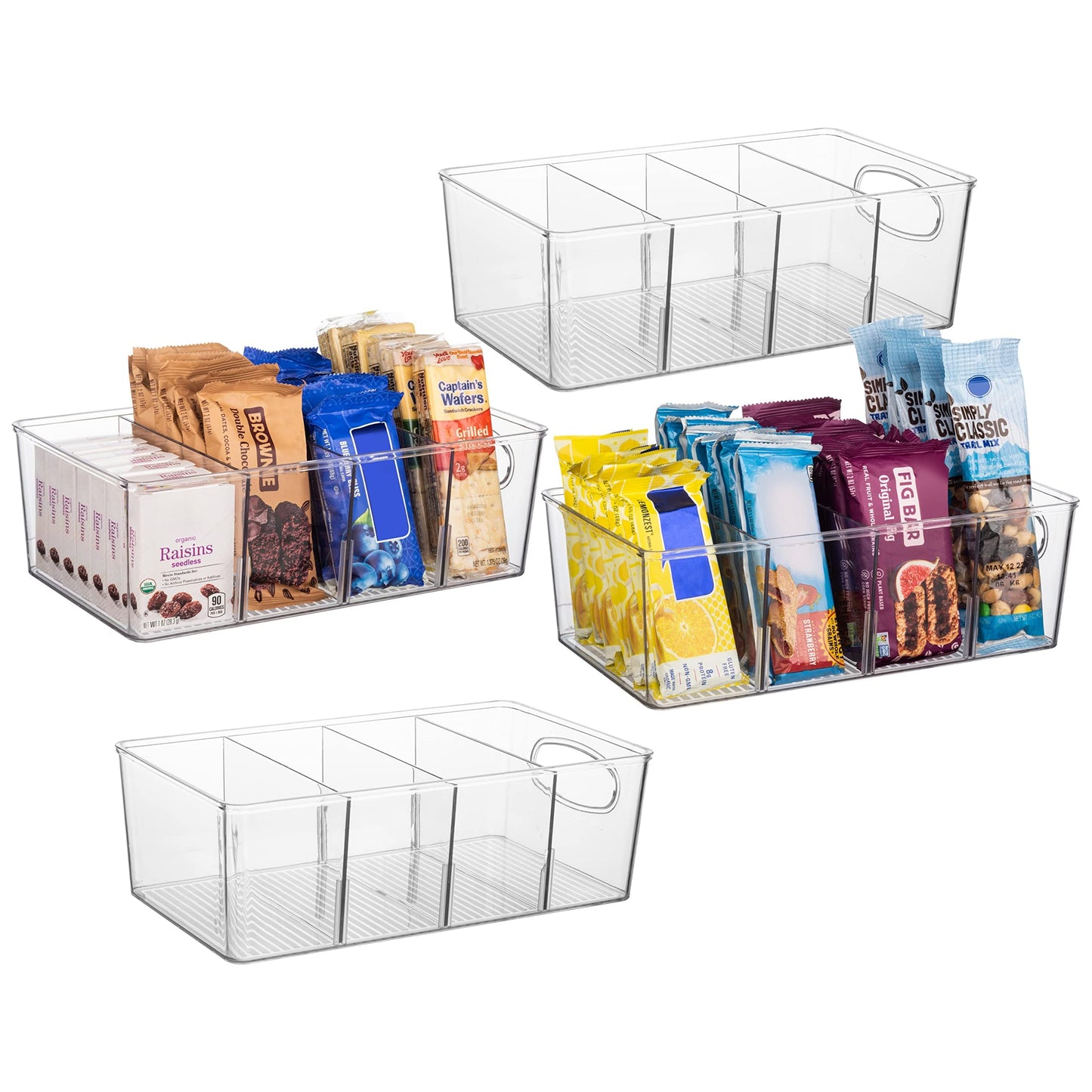 ClearSpace Pantry Organizers and Storage and Cabinet Organizer, 2 Pack