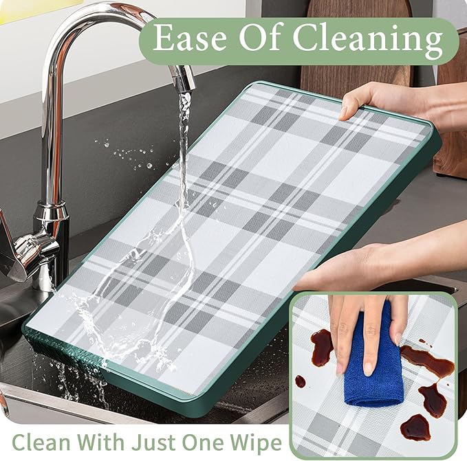 Drawer and Shelf Liner for Kitchen Cabinet: 12 in X 30 Ft Non Slip Waterproof Shelf Paper Non Adhesive Refrigerator Liners Light Grey Lattice Easy Liners for Bathroom