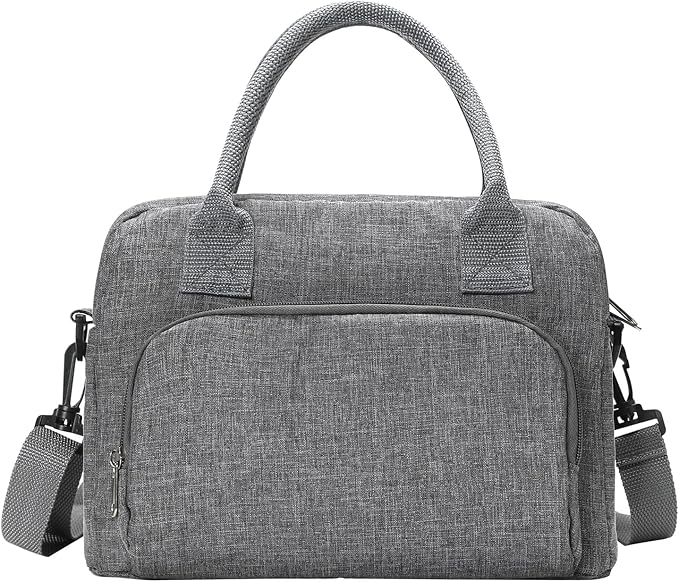 MEXS Insulated Lunch Bag for Women Men Large Reusable Lunch Box Adult Leakproof Portable Cooler Tote Bags for Work Picnic