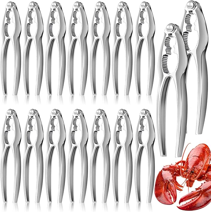 Crab Crackers and Tools, Lobster Crackers, 16 Pack