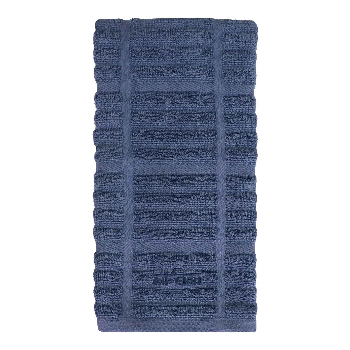 All-Clad Solid Kitchen Towels: Highly Absorbent, Super Soft Long Lasting - 100% Cotton, 17"x30" Tea Towels for Cleaning & Drying Dishes, Pans, Glassware, or Countertops, (2-Pack), Fennel