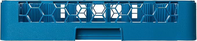 Carlisle FoodService Products All Purpose Plate and Tray Racks – Tray Racks with Extra Tall 2.94" Pegs for Charger Plates, Pasta Bowls, Large Platters, Open Honeycomb Design, Blue, (Pack of 6)