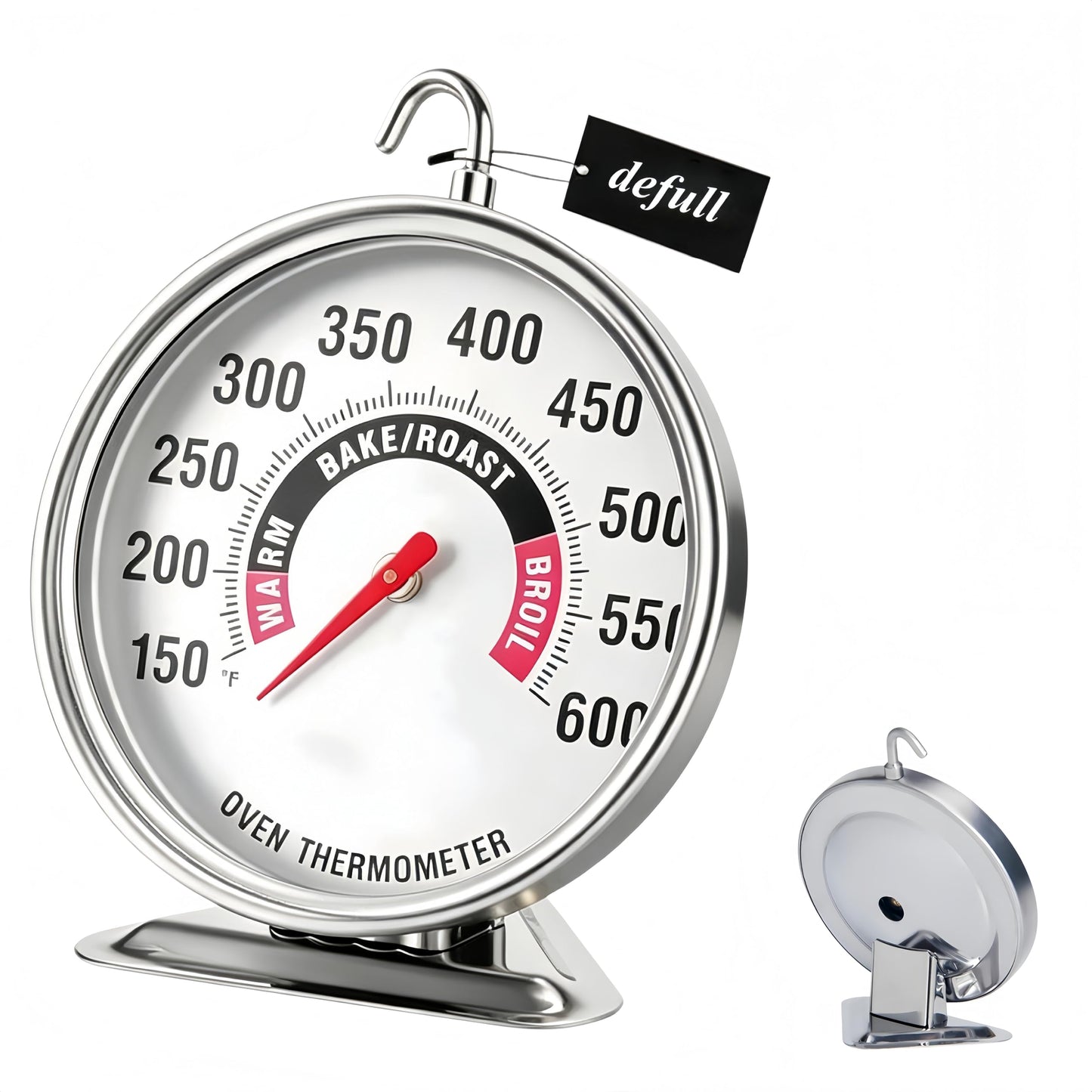 Candy Thermometer and Deep Fry Thermometer with 2 Inch Large Dial, 9 Inch Stainless Steel Probe – Temperature Guide for Candy Making, Frying, Confectionery, Dessert, Chocolate, Jam, and BBQ