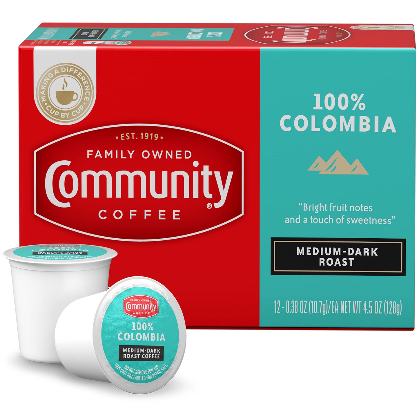 Community Coffee Grandma's Sugar Cookie Keurig K-Cup Pods, Limited Edition Holiday Flavor, Natural Ingredients, 10 Count (Pack of 6)