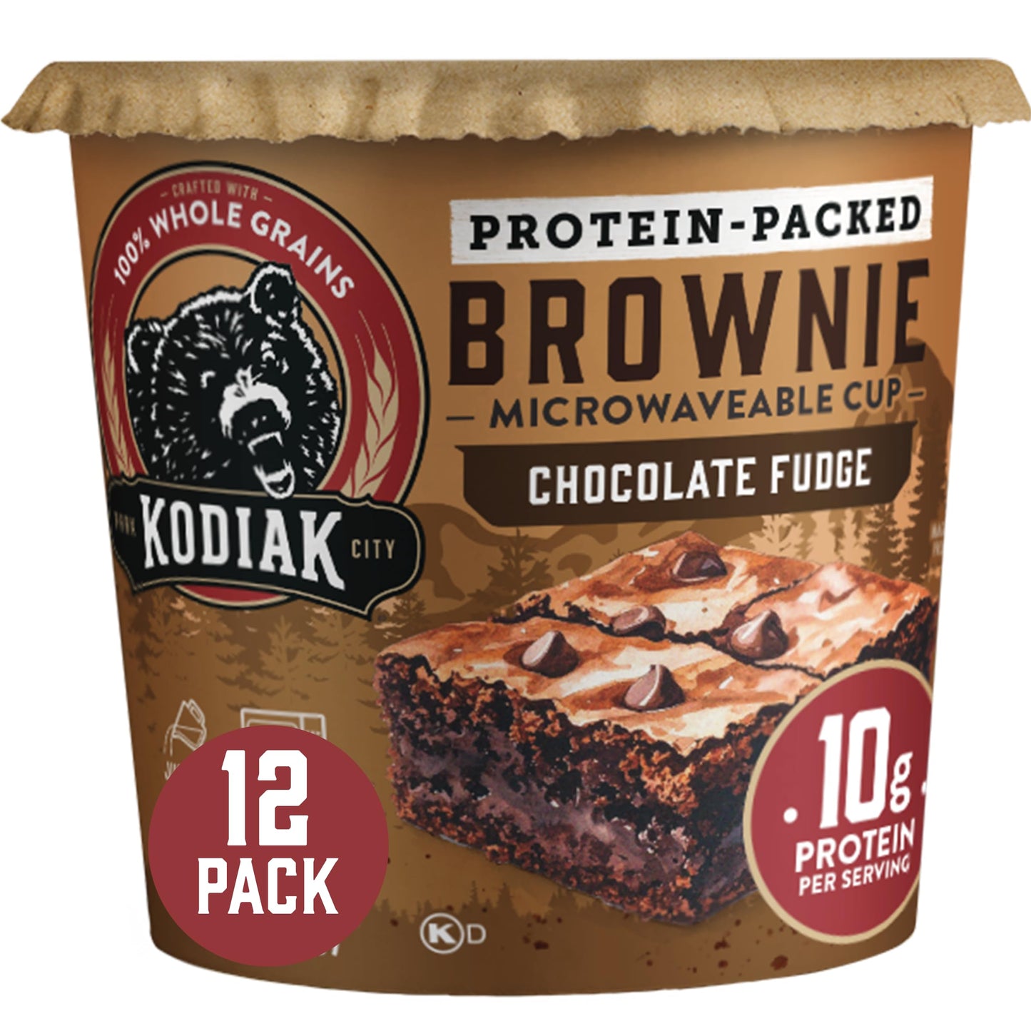 Kodiak Cakes Minute Muffins, Mountain Blueberry, 2.29 Ounce (Pack of 12) (Packaging May Vary)