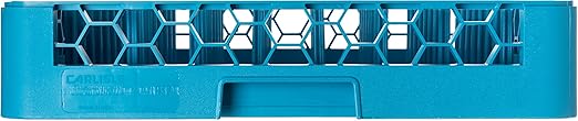 Carlisle FoodService Products OptiClean Peg Dish Racks with Extra Tall 2.94" Pegs – Peg Dish Racks for Charger Plates, Pasta Bowls, Large Platters, Blue, (Pack of 6)
