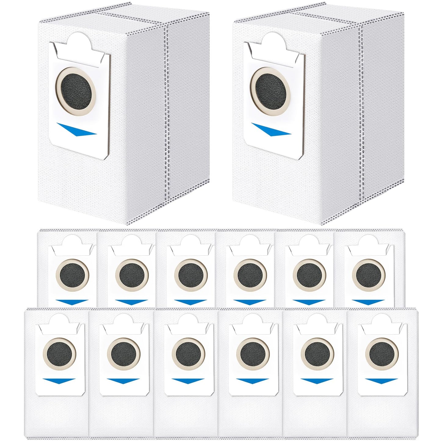 Bluearks 14 Pack T30S(Not Combo) X2 /Pro/Omni X5 Omni Dust Bags Kit