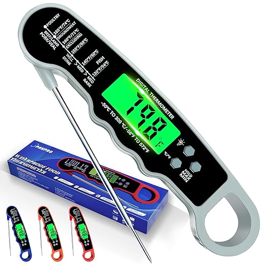 Meat Thermometer Digital, Instant Read Digital Meat Thermometer