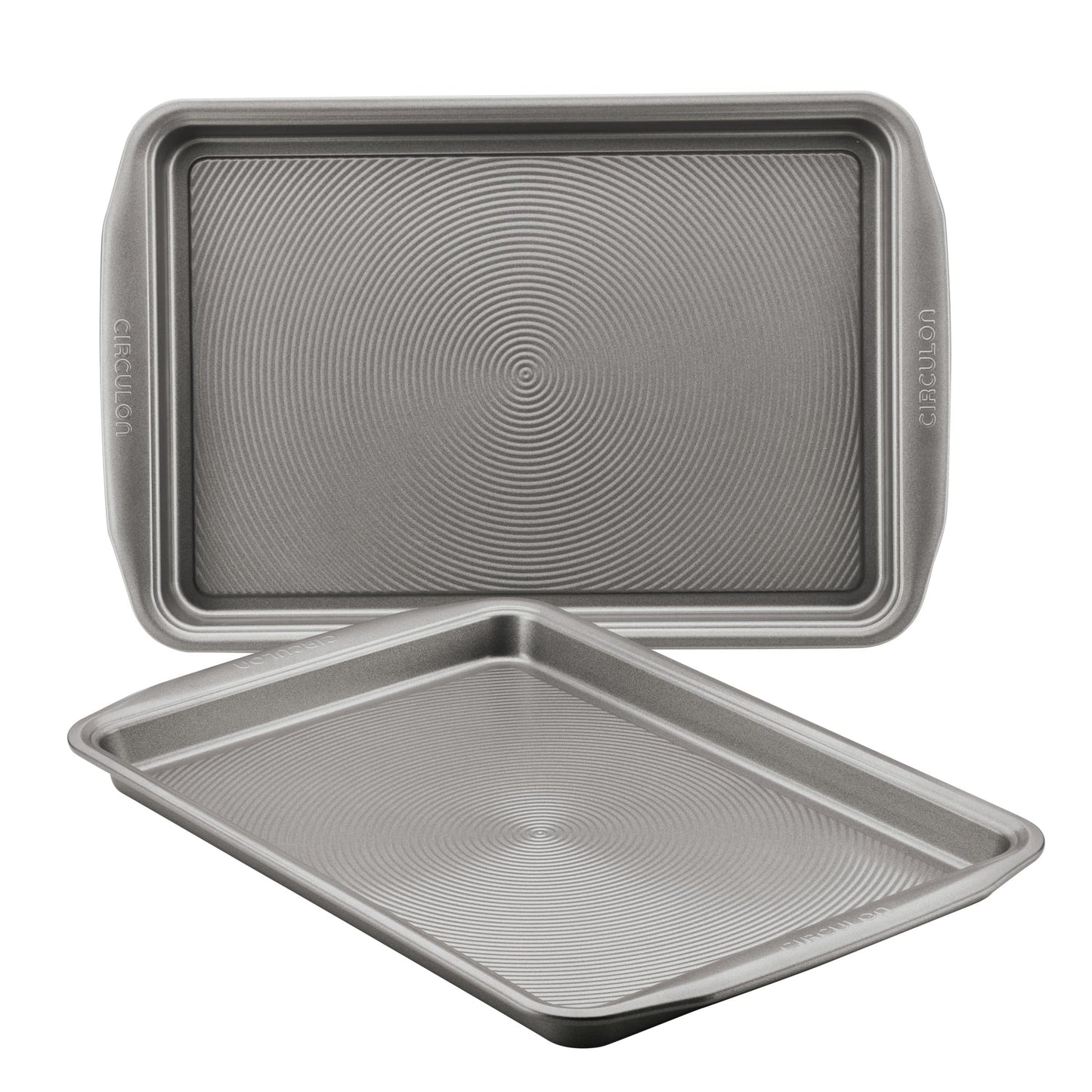 Circulon Nonstick Bakeware Set with Nonstick Cookie Sheet / Baking Sheet and Cooling Rack - 2 Piece, Chocolate Brown