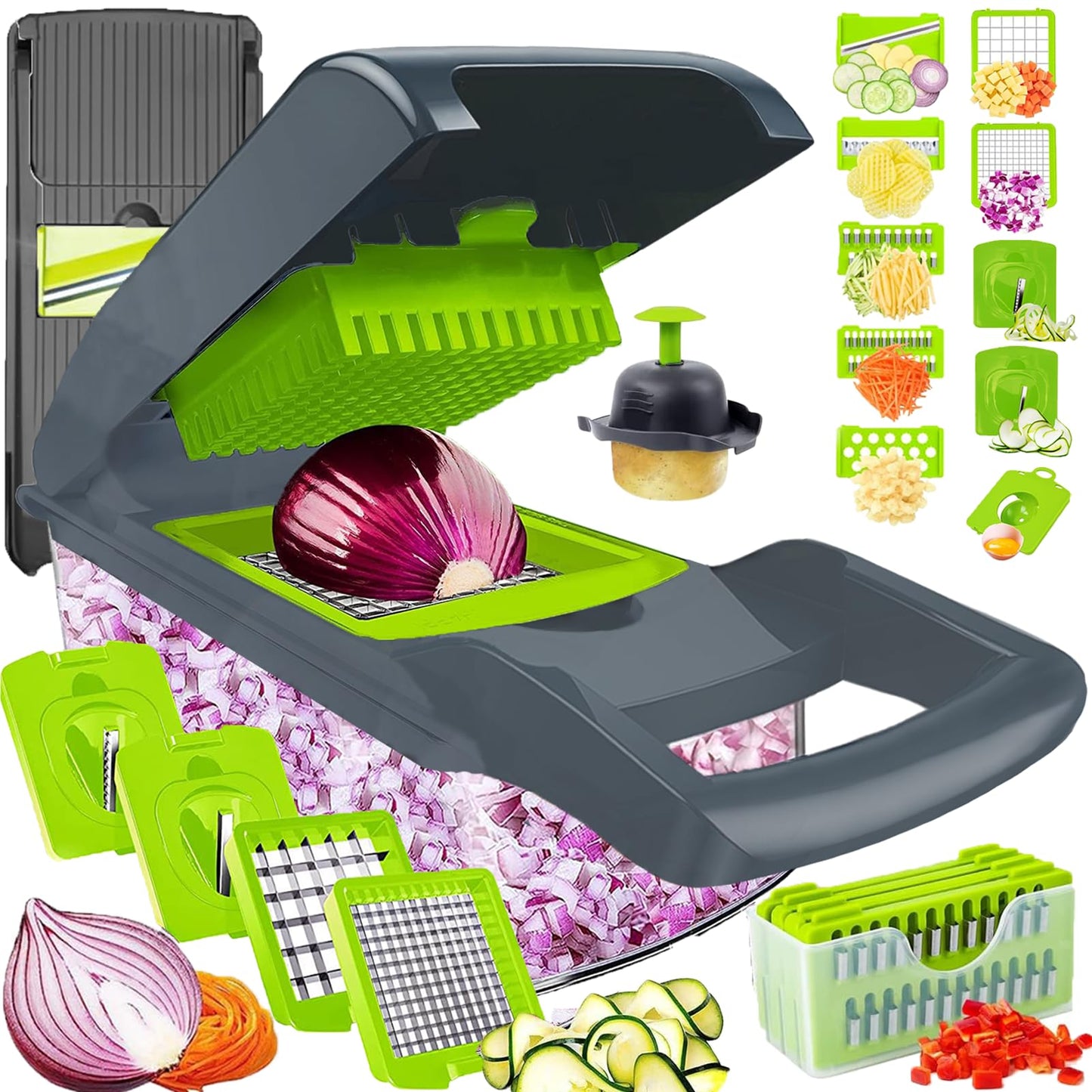 Vegetable Chopper Mandoline Slicer Home Kitchen Appliance Essential Gadget