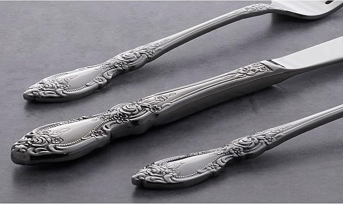 Oneida Wordsworth 45-Piece 18/0 Silverware Set for 8, Flatware
