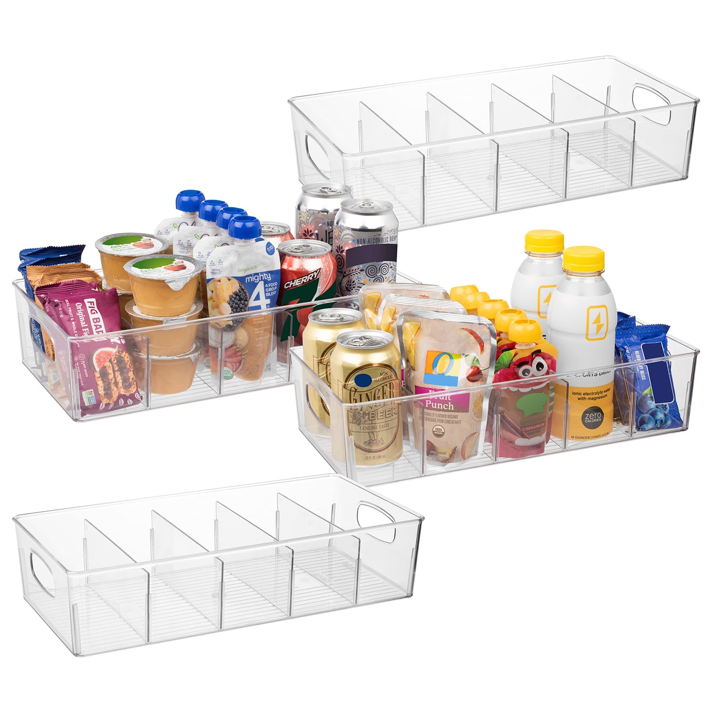 ClearSpace Pantry Organizers and Storage and Cabinet Organizer, 2 Pack