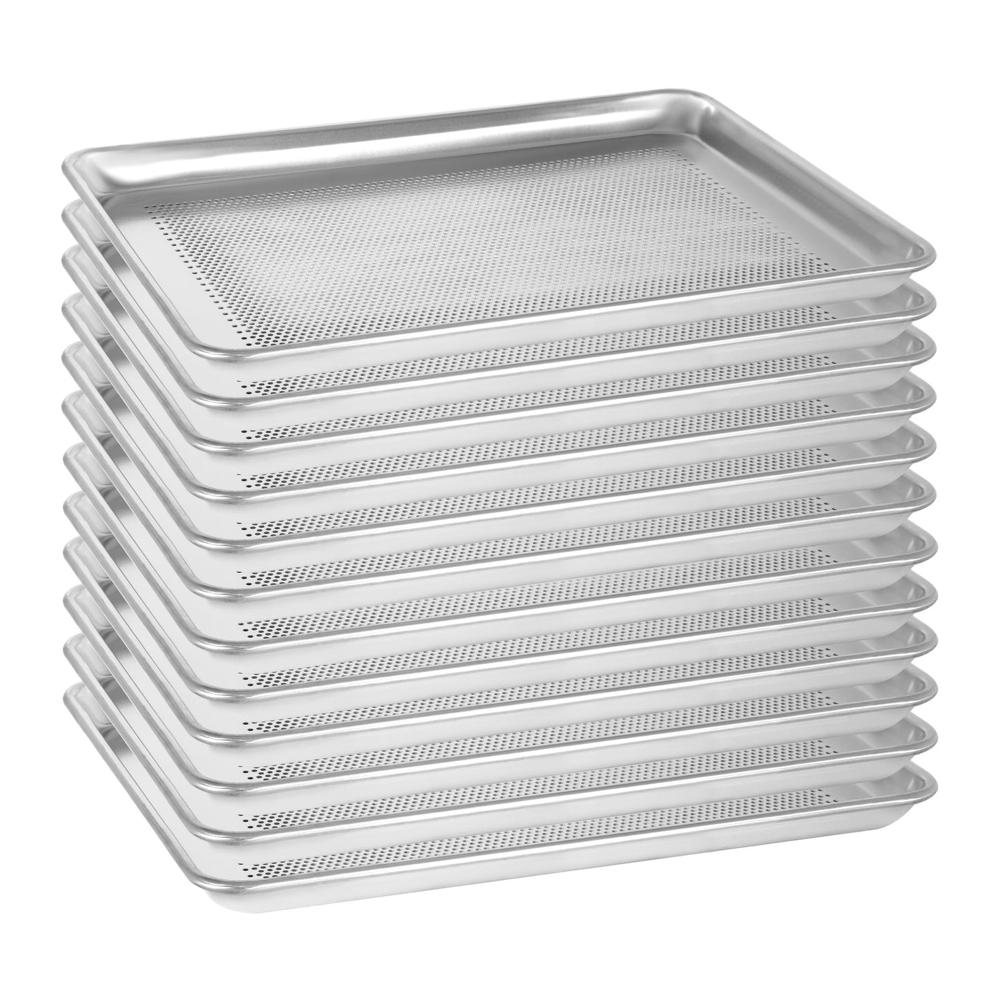 FSUON 6 Pack Aluminum Baking Sheet Pan, 21 x 15 in