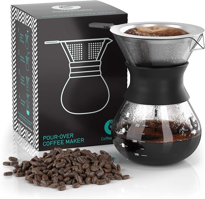 Coffee Gator Pour Over Coffee Maker - 14oz