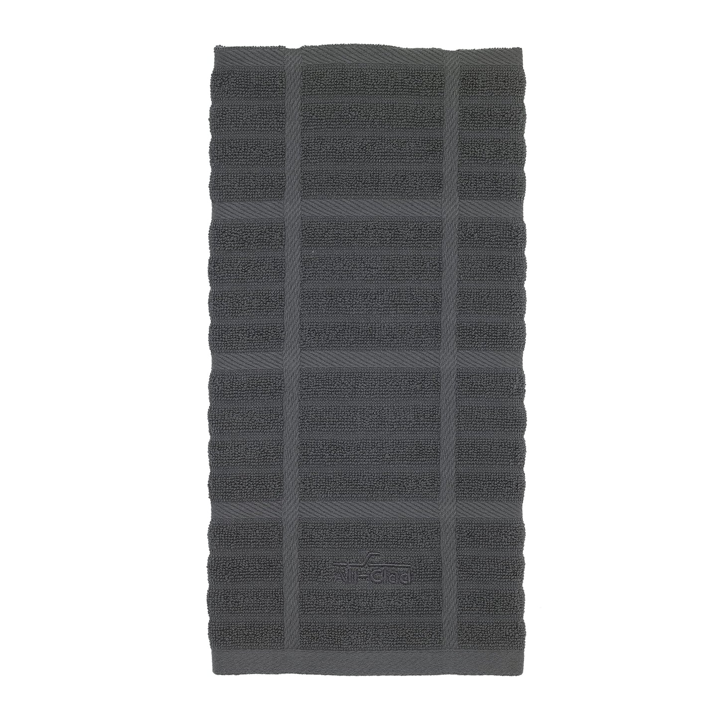 All-Clad Solid Kitchen Towels: Highly Absorbent, Super Soft Long Lasting - 100% Cotton, 17"x30" Tea Towels for Cleaning & Drying Dishes, Pans, Glassware, or Countertops, (2-Pack), Fennel