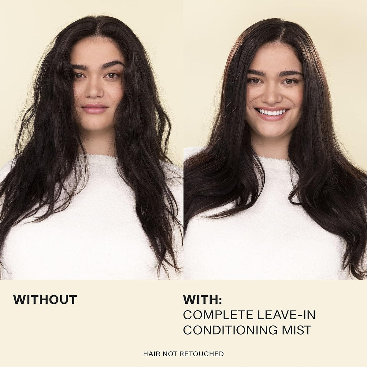 JVN Complete Leave-In Conditioning Mist, Frizz-Free Hydration Spray, UV Protection, Vegan Formula, Sulfate-Free, Travel Size, 2 Fluid Ounces