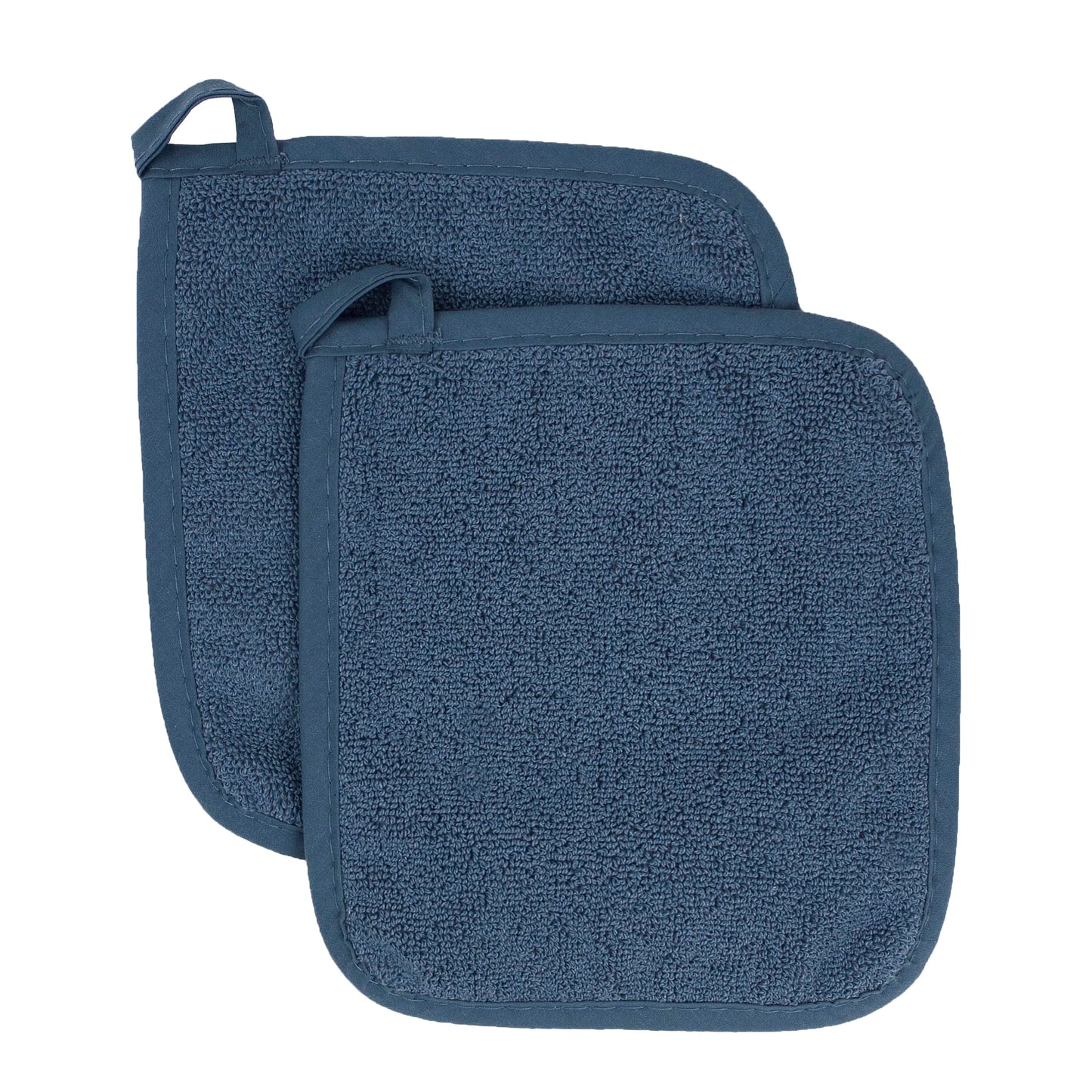 RITZ Terry Potholder & Hot Pad: Unparalleled Heat Resistant, Durable 100% Cotton – Ergonomically Designed for Optimal Grip – Easy-Care Machine Washable – 2-Pack, Latte