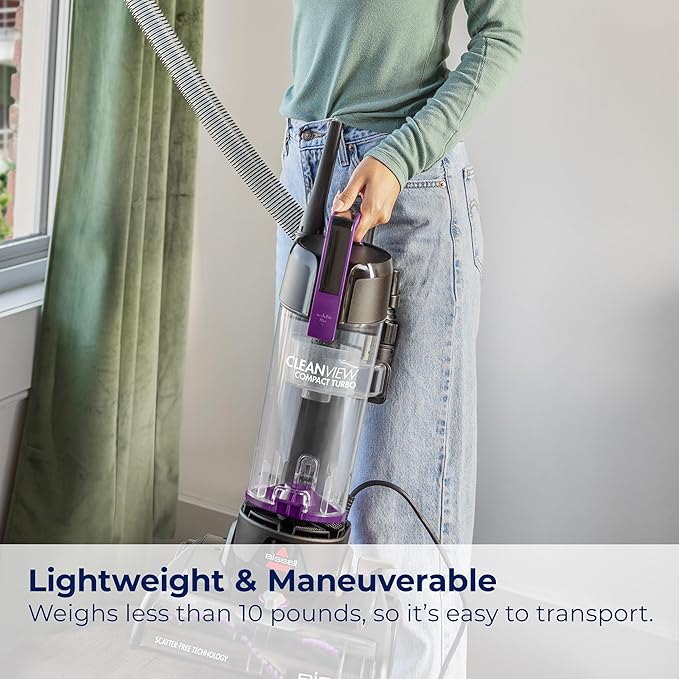 Bissell CleanView Compact Turbo Upright Vacuum, 3437F
