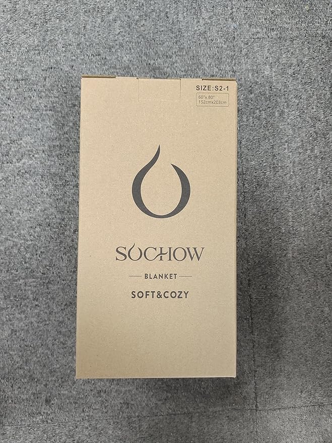 SOCHOW Super Soft Flannel Fleece Fall Throw Blanket, Lightweight Cozy Warm Leaves Textured Plush Blanket for Bed Couch Sofa, 60 x 80 Inches, Orange