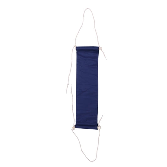FONWILYO 1Pcs Portable Desk Foot Hammock Bamboo Canvas Material for Home and Outdoor Use Dark Blue